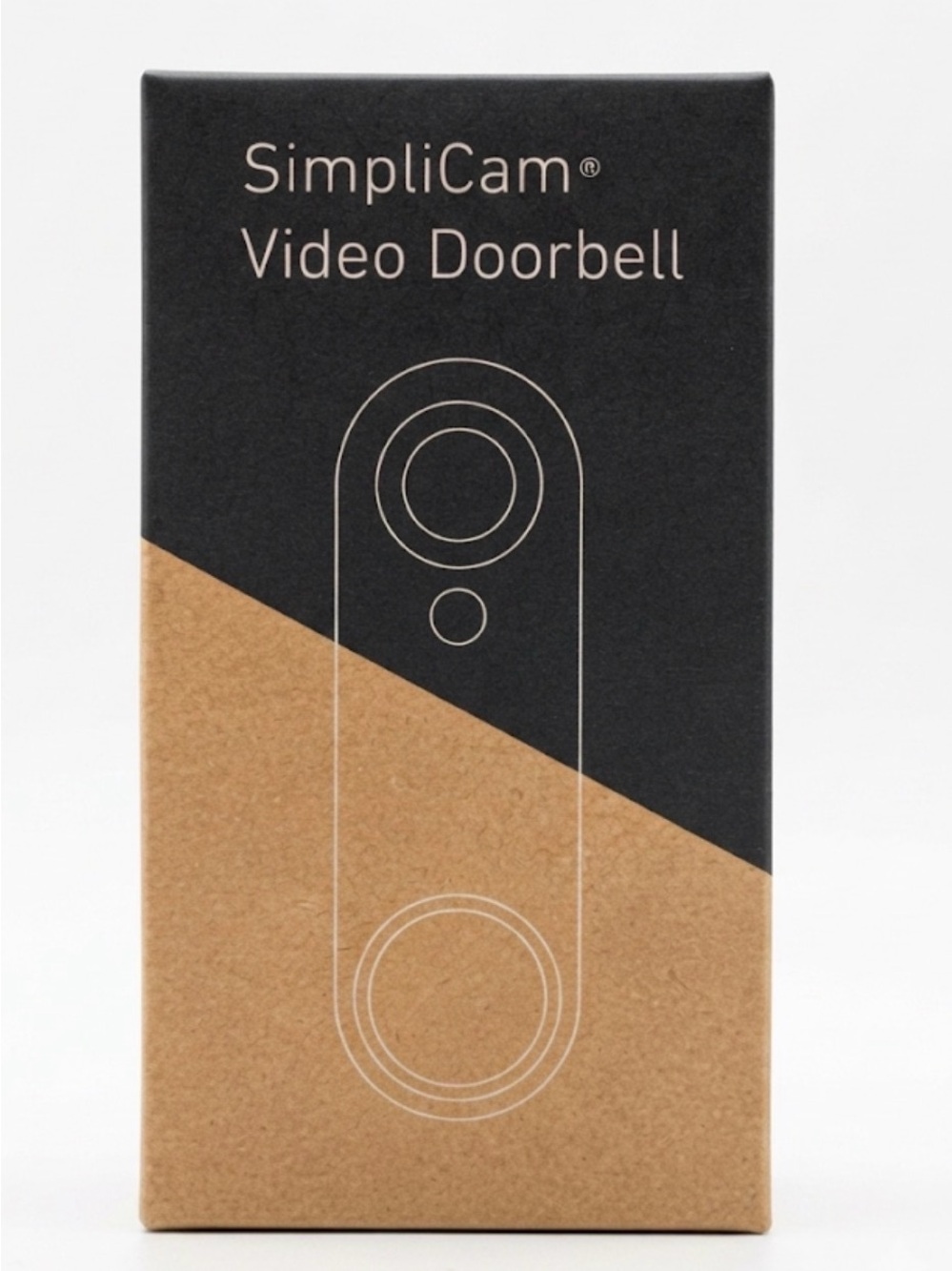 New SimpliSafe Video Doorbell Model SSDB3 HD Security Camera Wi-Fi
